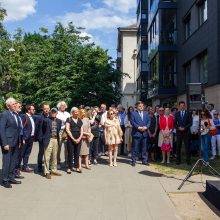 Vilniuje atidengta YIVO instituto atminimo lenta