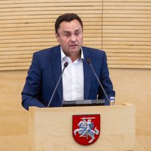 Seimas nepanaikino P. Gražulio neliečiamybės