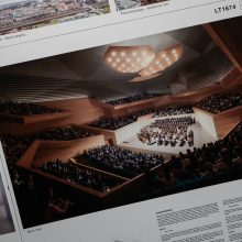 Nacionalinės koncertų salės konkurse nugalėjo ispanų projektas