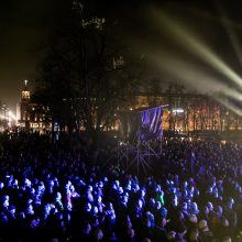 Nuo Vilniaus iki Berlyno nuvilnijo Laisvės banga: skambėjo muzika, kuri griovė sienas