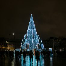 Sostinės Kalėdų eglės: ar šių metų siurrealioji pranoks pernykštę šachmatų karalienę?