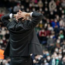 Nutildytas Vilnius: vos neprisižaidęs „Žalgiris“ sustabdė „Ryto“ seriją