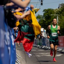 Ultramaratonininkas A. Sorokinas Vilniuje pagerino 100 kilometrų bėgimo rekordą