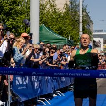 Ultramaratonininkas A. Sorokinas Vilniuje pagerino 100 kilometrų bėgimo rekordą