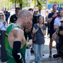 Ultramaratonininkas A. Sorokinas Vilniuje pagerino 100 kilometrų bėgimo rekordą