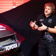 Naujoje „TOYOTA GAZOO Racing Baltics“ bazėje – dviejų Dakaro komandų pristatymas