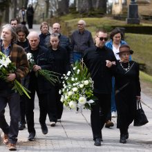 Rašytoja V. Žilinskaitė palydėta į paskutinę kelionę 