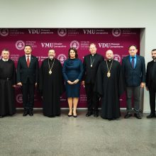 D. Nausėdienė susitiko su Ukrainos graikų apeigų katalikų bažnyčios vadovu