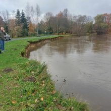 Potvynio banga ritasi Klaipėdos link