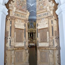Kretingoje – seniausios bažnyčios durys