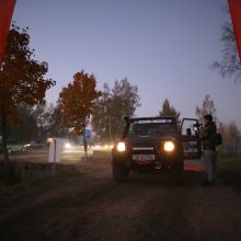 Tauragėje paaiškėjo greičiausi Lietuvos bekelės varžybų ekipažai