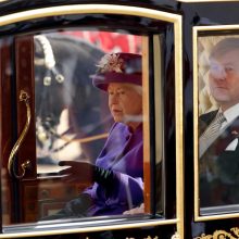 Elizabeth II priima Nyderlandų karalių ir karalienę