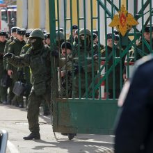 Sankt Peterburge per sprogimą karo akademijoje sužeisti trys žmonės 
