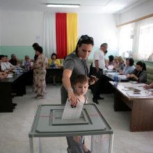 Lietuva nepripažįsta rinkimų Gruzijos regione
