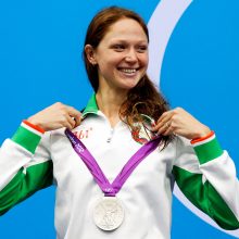 Baltarusių aktyvistė sportininkė už akių nuteista kalėti 12 metų