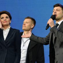 P. Porošenkos ir V. Zelenskio debatai: aršios retorikos netrūko