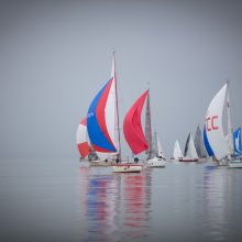 Jachtos „Cool Water“ įgula apgynė Kuršių marių regatos čempionės vardą