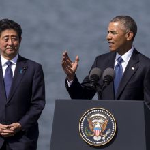 JAV ir Japonijos lyderiai Perl Harbore akcentavo susitaikymo galią
