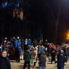 Vilnius 700 metų jubiliejų pasitiko ryškiai