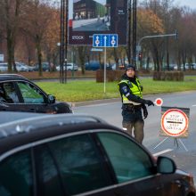 Klaipėdos pareigūnai tikrino vairuotojų pasirengimą šaltajam sezonui