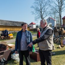 Tauragės rajone sudegė klebonijos pastato stogas