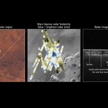 Marse pirmąkart rasta skysto vandens