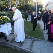 Popiežius: represijas iškentėjusi Lietuva gali tapti vilties švyturiu