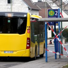 Vokietijoje nurodyta suimti išpuolius prieš užsieniečius surengusį vairuotoją