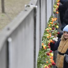 Berlyno sienos griūties 30-metis: A. Merkel paragino ginti demokratiją ir laisvę