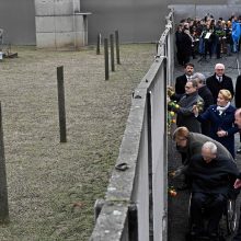 Berlyno sienos griūties 30-metis: A. Merkel paragino ginti demokratiją ir laisvę