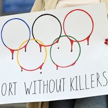 Ukrainos sportininkų rinktinėms uždrausta rungtyniauti su rusais ir baltarusiais