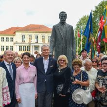 G. Nausėda: A. Smetonos atminimas turėtų būti deramai įamžintas ir Vilniuje