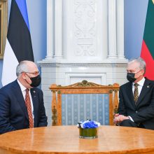 Estijos prezidentas: turime būti pasirengę Baltarusijai taikyti naujus ribojimus