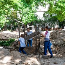 Po svarbaus atradimo Vilnius žada įamžinti Didžiąją sinagogą