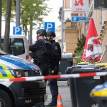 Šaudynės Vokietijoje: žuvo mažiausiai du žmonės