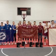 VDU sportininkai iš žaidynių Rygoje grįžo su 18 aukso medalių