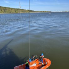 Klaipėdoje – civilinės saugos ir uosto apsaugos pratybos