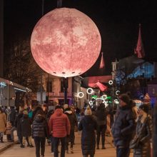 Klaipėdiečius į Liepoją viliojo šviesų festivalis