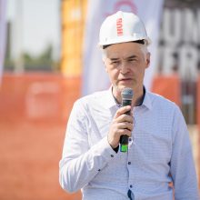 Verslo miestelio „Urban HUB“ statybų pradžią paskelbė įkurdinta bičių bendruomenė