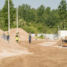 Verslo miestelio „Urban HUB“ statybų pradžią paskelbė įkurdinta bičių bendruomenė