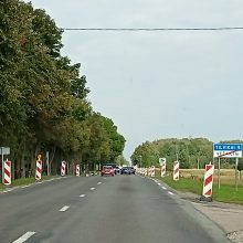 Prasidėjo kelio Plungė–Vėžaičiai remontas