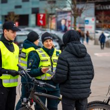 Saugaus eismo dienai – Klaipėdos pareigūnų prevencinės priemonės