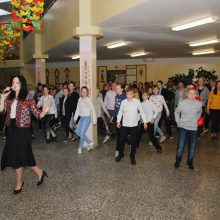 Gimnazija šventė Tarptautinę šokio dieną