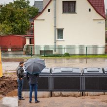 Kaune bus įrengta 1,5 tūkst. šiuolaikiškų požeminių konteinerių