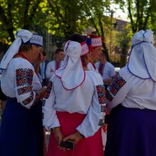 Kauno ukrainiečiai Nepriklausomybės dieną šventė spalvingai