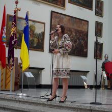 Kauno ukrainiečiai Nepriklausomybės dieną šventė spalvingai