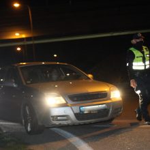 Kauno policijos reidas: įkliuvo ir neblaivus elektrinio paspirtuko vairuotojas