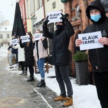 Kauno barai ir kavinės prisijungė prie protesto akcijos