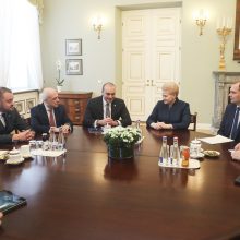D. Grybauskaitė: Lietuva buvo, yra ir bus artima Sakartvelo draugė