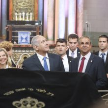 B. Netanyahu džiaugėsi draugyste tarp dviejų mažų demokratijų